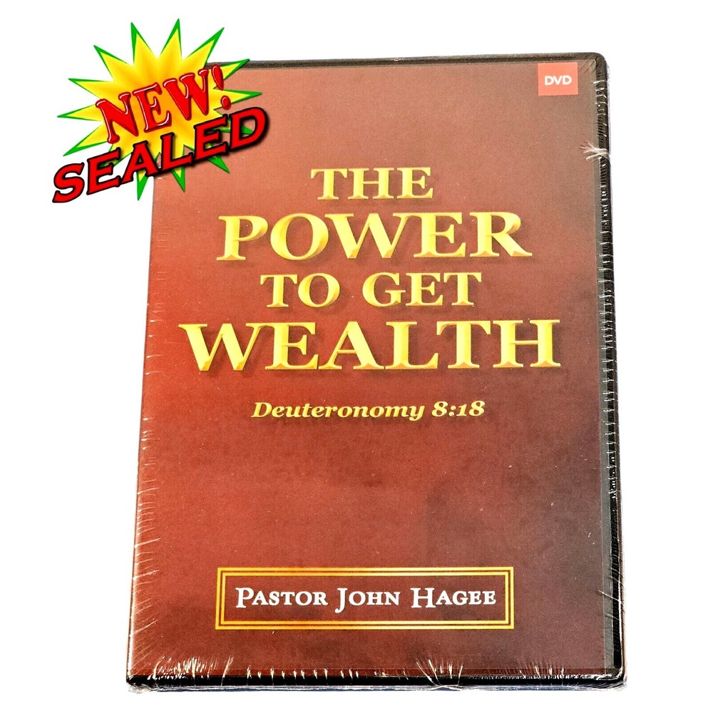 John Hagee Power To Get Wealth Deuteronomy 8:18 DVD Brand New